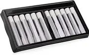 Oil Painting Stick Water Solubility Effect Art Supply for Drawing Halo Effect White 12PCs