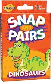 Cheatwell Games Snap + Pairs Dinosaurs