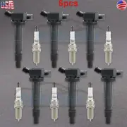 UF495 Ignition Coil & Spark Plug For Lexus GS F IS F LC500 RC F 5.0L 2008-2019