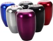 CHICAMPERA Manual Gear Shifter Knobs Aluminum Alloy Gear Shift Handle 6pcs Set Universal Fit Easy Installation for Car
