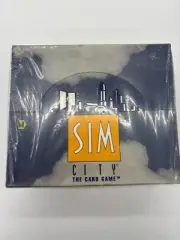 New Sealed Sim City The Card Game By May Fair Inc Booster Box