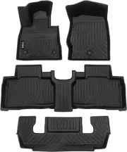 Explorer 6 Seats Floor Mats 2024 2023 2022 2021 2020, All Weather Protection Exp