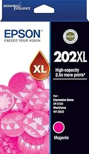 Epson 202XL - High Capacity - Magenta Ink Cartridge for XP-5100 WF-2860, Single Pack, C13T02P392