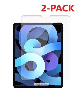 2x Tempered GLASS Screen Protector For iPad 9.7 10.2 11 Pro Air 3rd 4th 5th 6th