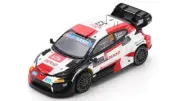 Model Car Scale 1:43 spark Model Toyota Yaris Rally Monte Carlo 2023 Rallye