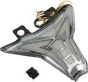 Artudatech Integrated Tail Light Turn Signal For KA-WA-SA-KI Nin-ja ZX10R Z1000 2013-2022 （Black）