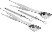 iplusmile 1Set Cake Decorating Tool with Non Slip Tweezers and Grabbers for Jewelry Making and Baking Decoration Includes Pearl Sprinkler and Tweezers