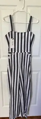 Myra Bag Romper Sz Medium Striped