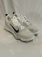 Nike Force Zoom Trout 9 Pro Baseball Cleats White FB2907-100 Men's Size 14