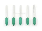 5 Rubber Wheel 4mm Polishing Diamond Grinding For Rotary Die Grinder Drill Bit