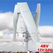 3KW Wind Turbine Generator 48V 3-Blade Wind Turbine Kit & MPPT Controller AU