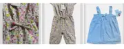 (2pcs) Size 2 Pumpkin Patch Cotton Jumpsuit + Roxy Cheesecloth Dress NWT RRP $89