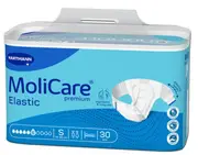 Molicare Premium Elastic 6D Small (70 - 90cm, 1667mL) 30's