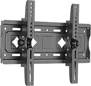 JXMTSPW TV Wall Mount Bracket for 32-68 inchs LED, LCD OLED and Plasma Flat Curved TVs,Low Profile Tilt TV Mount Holds up to 45kg, Max VESA 400x400mm, Adjustable Angle Tilt 15 ° Wall Mount TV Bracket