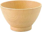 [TA] φ115 Western Ball Wood Grain Sliding | Soup Bowl [4.5 x 2.8 inches (11.5 x 7 cm) (300cc)]