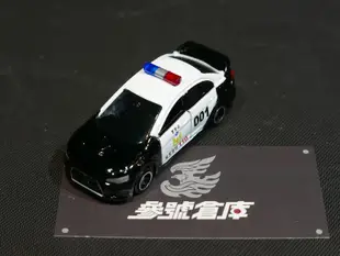 (參號倉庫) 現貨 Tomy Tomica 多美 小車 台灣 會場 限定 三菱 EVO 台灣 警車 TAKARA