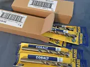 NEW Lot of 20 Irwin Tools 3016132 Cobalt High-Speed Steel Drill Bit 1/2"