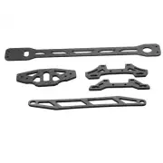 Full Carbon Fiber Upgrade Parts Set 1/10 RC For TAMIYA TT02 TT02D Touring Car