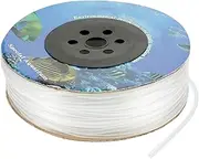 AcbbMNS 100M Aquarium Airline Tubing, 4mm ID 6mm OD, Flexible Air Pump Hose for Fish Tank, Kink-resistant PVC Hose