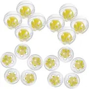 jojofuny 50pcs Rattle Ball Inserts for Dolls and Pets Noise Maker Insert Balls for Animal Puppets Bird Chewing and Plush Playthings Design for Developmental Support and Repair