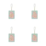 4x 2pc Studio Oh Hanging Car Air Freshener Fragrance Scent Diffuser Good Times