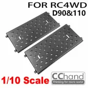 CC HAND Aluminum Windows Guard for 1/10 RC4WD LAND ROVER D90/D110, Not for 2015