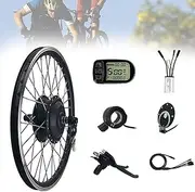 Electric Bike Conversion kit 36V 48V 250W Electric Bicycle Conversion Kit Front Wheel,TK-LCD7C Display, 16"/20"/24"/26"/27.5"/28"/29"/700C Powerful Front Hub Motor Kit ，Easy to Install(48V,28in)