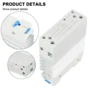 Reliable Integrated Rail Solid State Relay with Heat Sink 80A DC Control LK80DA