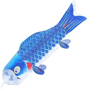FONDOTIN Carp Banner Japanese Decorative Flag for Outdoor Decor Party Festive Events (1 Meter)