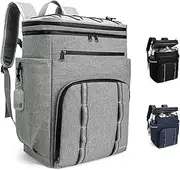 Simaixing Backpack Coolers Insulated Leak Proof, 45 Cans Beach Cooler Backpack, Large Capacity Ice Chest Backpack, Waterproof Soft Cooler Bag Lunch Backpack for Men Women Camping Hiking
