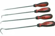 Sidchrome LONG PICK & HOOK SET SCMT70061 4Pcs Oil Resistant, Stainless Steel