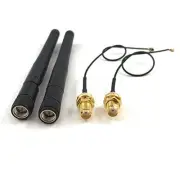 2pcs 433 Mhz SMA Gmrs Antenna High Frequency 3dbi with SMA Male Connector SMA