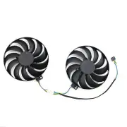 For RX5600XT 5700 5700XT DUAL EVO OC Graphics Card Cooling Fan Replacement