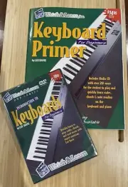 Keyboard Primer for Beginners Book/CD Set W/ Intro To Keyboards DVD Lee Davis