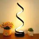Modern Spiral Table Desk Lamp Dimmable Touch LED Bedside Reading Night Light AU