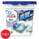 日本版【P&G】ARIEL 2021年新款 4D立體盒裝洗衣膠球(12顆入)-淡雅清香-六入組