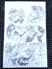 PUBLISHED DAVE ACOSTA SWORDS OF SORROW: VAMPIRELLA VS JENNIFER BLOOD #4, PG 12