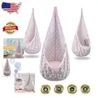Kids Pod Swing Hammock Chair with Inflatable Cushion - Fun Indoor/Outdoor Play