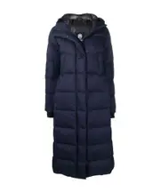 Canada Goose Alliston Logo Patch Parka S,XS,M Atlantic Navy Blue
