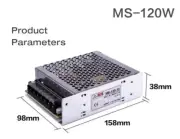 1PCS Meanwell MS-120-12 V10A DC driver transformer switching power supply