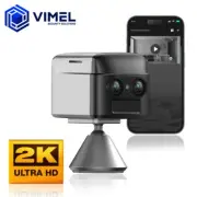 Wireless Security 4G Dual 2K ULTRA HD 6X Zoom Mobile App Spy Cap hidden Camera