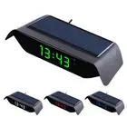Car Clock Dashboard Accessories Digital Clock Replacement Solar Powered