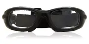 EG-S1011 Eyeguard Kids Multifunctional Protective/Safety Over Glasses Anti-Fog Dustproof Lenses - Shiny Metallic Black