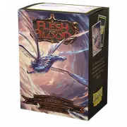 Sleeves - Dragon Shield - Box 100 - Matte Art - Flesh and Blood Cromai