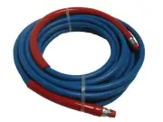 AP Tuff-Flex 2-Wire Blue Hose, 75 ft x 3/8 Inch, 6000 PSI
