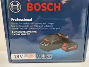 Bosch 18v Pro Core 8Ah Battery + Rapid Charger Kit - New in Box + Genuine