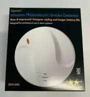 Napco Gemini Wireless photoelectric Smoke Detector (GEM-SMK) long battery life