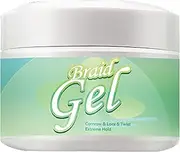 EnMart Hair Styling Gels, Braiding Gel, Edge Control Gel Long Lasting, Braid Locking Moisturizer Cream, Hair Gel For Women, Anti-Frizz Smooth Repair Nourish Frizzy Hairs Pomades, 250ml