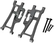 Pair of Rear Lower Suspension Components for 1/14 RC Vehicles, Gray