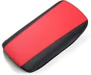 LUMIXE Car Armrest Box Cover Harrier 4th 2020 Central Control Armrest Storage Box Pad Auto Interior Accessories Black Red Armrest Lids(Red)
